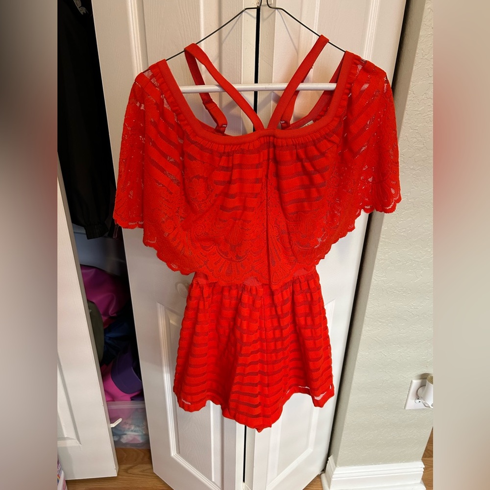 Alice McCall red romper